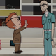 Go Team Venture! Or not, in this still from a season 7 teaser.